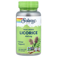 <img alt="Solaray, Licorice, 450 mg, 100 VegCaps" title="Solaray, Licorice, 450 mg, 100 VegCaps,076280013702"