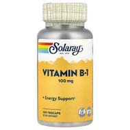 <img alt="Solaray, Vitamin B-1, 100 mg, 100 VegCaps" title="Solaray, Vitamin B-1, 100 mg, 100 VegCaps,076280043259"