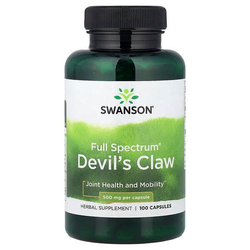 <img alt="Swanson Vitamins, Full Spectrum Devils Claw, 500 mg, 100 Capsules" title="Swanson Vitamins, Full Spectrum Devils Claw, 500 mg, 100 Capsules,087614019598"