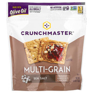 <img alt="Crunchmaster, Multi-Grain, Crunchy Baked Rice Crackers, Sea Salt, 4 oz (113 g)" title="Crunchmaster, Multi-Grain, Crunchy Baked Rice Crackers, Sea Salt, 4 oz (113 g),879890002025"