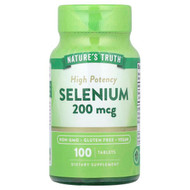 <img alt="Natures Truth, Selenium, High Potency, 200 mcg, 100 Tablets" title="Natures Truth, Selenium, High Potency, 200 mcg, 100 Tablets,840093101969"