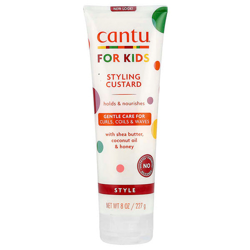 <img alt="Cantu, For Kids, Styling Custard, For Curls, Coils & Waves, 8 oz (227 g)" title="Cantu, For Kids, Styling Custard, For Curls, Coils & Waves, 8 oz (227 g),817513015458"