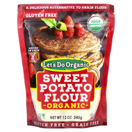 <img alt="Lets Do Organic, Lets Do Organic, Organic Sweet Potato Flour, 12 oz (340 g)" title="Lets Do Organic, Lets Do Organic, Organic Sweet Potato Flour, 12 oz (340 g),043182005456"