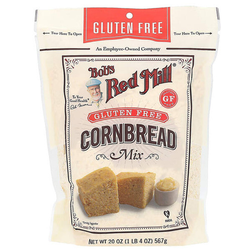 <img alt="Bobs Red Mill, Cornbread Mix, Gluten Free , 20 oz (567 g)" title="Bobs Red Mill, Cornbread Mix, Gluten Free , 20 oz (567 g),039978114617"