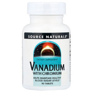 <img alt="Source Naturals, Vanadium with Chromium, 90 Tablets" title="Source Naturals, Vanadium with Chromium, 90 Tablets,021078018353"