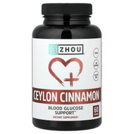 <img alt="Zhou Nutrition, Ceylon Cinnamon, 60 Capsules" title="Zhou Nutrition, Ceylon Cinnamon, 60 Capsules,669191518895"