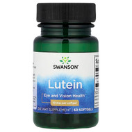 <img alt="Swanson Vitamins, Lutein, 10 mg, 60 Softgels" title="Swanson Vitamins, Lutein, 10 mg, 60 Softgels,087614029795"