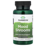 <img alt="Swanson Vitamins, Mood Shrooms, 60 Capsules" title="Swanson Vitamins, Mood Shrooms, 60 Capsules,087614118819"