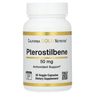 <img alt="California Gold Nutrition, Pterostilbene, 50 mg, 30 Veggie Capsules" title="California Gold Nutrition, Pterostilbene, 50 mg, 30 Veggie Capsules,898220018475"