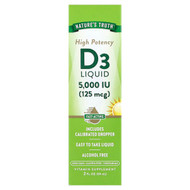 <img alt="Natures Truth, Vitamin D3 Liquid, High Potency, 2 fl oz (59 ml)" title="Natures Truth, Vitamin D3 Liquid, High Potency, 2 fl oz (59 ml),840093105325"