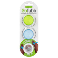 <img alt="Humangear, GoTubb Containers, Clear, Green, Blue, 3 Pack" title="Humangear, GoTubb Containers, Clear, Green, Blue, 3 Pack,649241886419"