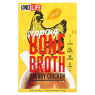 <img alt="Lonolife, Sipping Bone Broth, Savory Chicken, 4 Single Serve Sticks, 0.56 oz (16 g) Each" title="Lonolife, Sipping Bone Broth, Savory Chicken, 4 Single Serve Sticks, 0.56 oz (16 g) Each,857946006265"