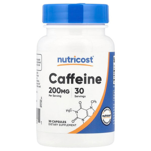<img alt="Nutricost, Caffeine, 200 mg , 30 Capsules" title="Nutricost, Caffeine, 200 mg , 30 Capsules,810014677231"