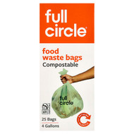 <img alt="Full Circle, Food Waste Bags, Compostable, 25 Bags" title="Full Circle, Food Waste Bags, Compostable, 25 Bags,810119027658"