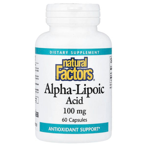 <img alt="Natural Factors, Alpha-Lipoic Acid, 100 mg, 60 Capsules" title="Natural Factors, Alpha-Lipoic Acid, 100 mg, 60 Capsules,068958020952"