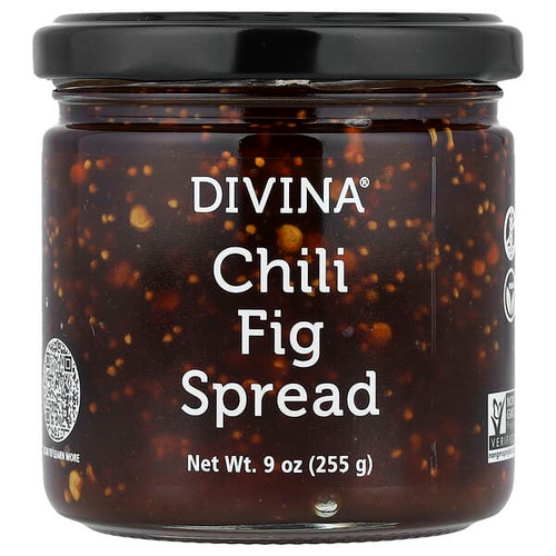 <img alt="Divina, Chili Fig Spread, 9 oz (255 g)" title="Divina, Chili Fig Spread, 9 oz (255 g),631723203869"