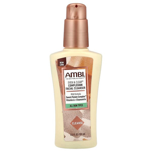 <img alt="AMBI, Even & Clear, Complexion Facial Cleanser, Fragrance Free, 3.5 fl oz (103 ml)" title="AMBI, Even & Clear, Complexion Facial Cleanser, Fragrance Free, 3.5 fl oz (103 ml),850004234624"