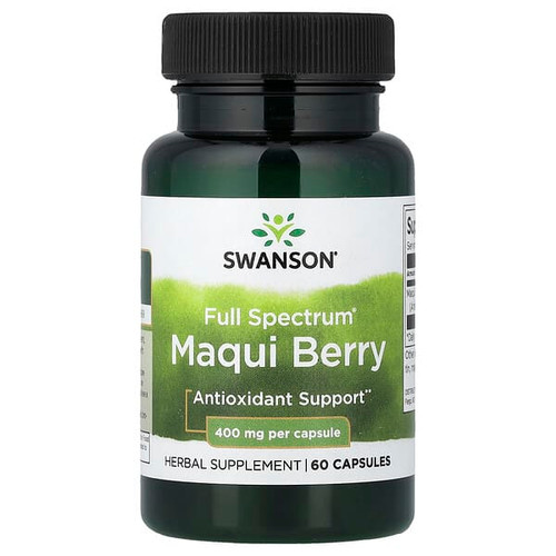 <img alt="Swanson Vitamins, Full Spectrum, Maqui Berry, 400 mg, 60 Capsules" title="Swanson Vitamins, Full Spectrum, Maqui Berry, 400 mg, 60 Capsules,087614113388"