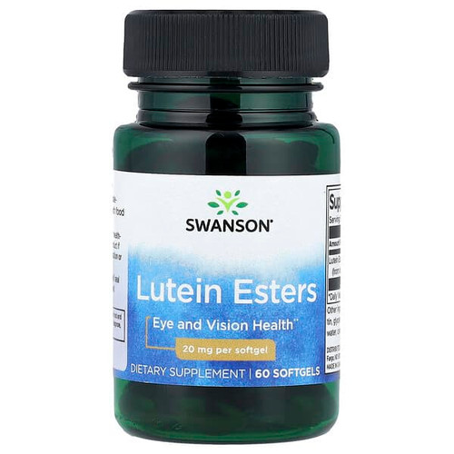 <img alt="Swanson Vitamins, Lutein Esters, 20 mg, 60 Softgels" title="Swanson Vitamins, Lutein Esters, 20 mg, 60 Softgels,087614019024"