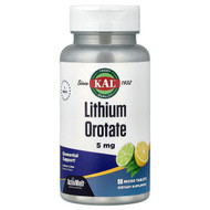 <img alt="KAL, Lithium Orotate, Lemon Lime , 5 mg, 90 Micro Tablets" title="KAL, Lithium Orotate, Lemon Lime , 5 mg, 90 Micro Tablets,021245752110"