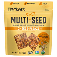 <img alt="Flackers, Multi Seed, Plant-Based Organic Crackers, Cheeze-Pleaze, Garlic & Spice, 4 oz (113 g)" title="Flackers, Multi Seed, Plant-Based Organic Crackers, Cheeze-Pleaze, Garlic & Spice, 4 oz (113 g),893615002275"