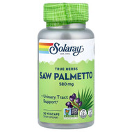 <img alt="Solaray, True Herbs, Saw Palmetto, 580 mg, 50 VegCaps" title="Solaray, True Herbs, Saw Palmetto, 580 mg, 50 VegCaps,076280015492"