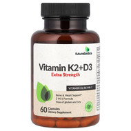 <img alt="Futurebiotics, Vitamin K2 + D3, Extra Strength, 60 Capsules" title="Futurebiotics, Vitamin K2 + D3, Extra Strength, 60 Capsules,049479501366"