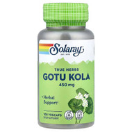 <img alt="Solaray, True Herbs, Gotu Kola, 450 mg, 100 VegCaps" title="Solaray, True Herbs, Gotu Kola, 450 mg, 100 VegCaps,076280013306"