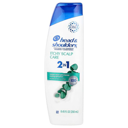 <img alt="Head & Shoulders, Itchy Scalp Care 2 In 1 Shampoo + Conditioner, Infused with Eucalyptus, 8.45 fl oz (250 ml)" title="Head & Shoulders, Itchy Scalp Care 2 In 1 Shampoo + Conditioner, Infused with Eucalyptus, 8.45 fl oz (250 ml),037000949619"