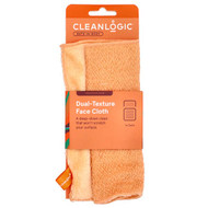 <img alt="Cleanlogic, Bath and Body, Dual-Texture Face Cloth, 1 Count" title="Cleanlogic, Bath and Body, Dual-Texture Face Cloth, 1 Count,813606023560"