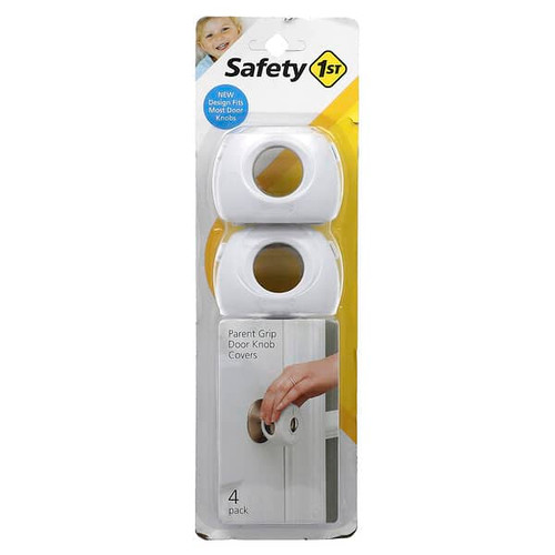 <img alt="Safety 1st, Parent Grip Door Knob Covers, 4 Pack" title="Safety 1st, Parent Grip Door Knob Covers, 4 Pack,884392623234"