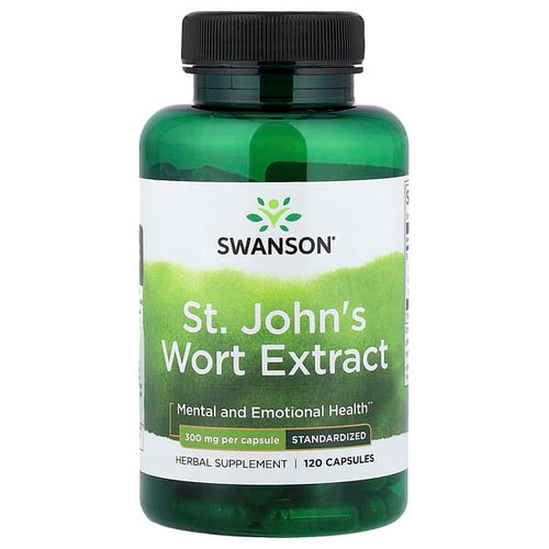 <img alt="Swanson Vitamins, St. Johns Wort Extract, Standardized, 300 mg, 120 Capsules" title="Swanson Vitamins, St. Johns Wort Extract, Standardized, 300 mg, 120 Capsules,087614142784"