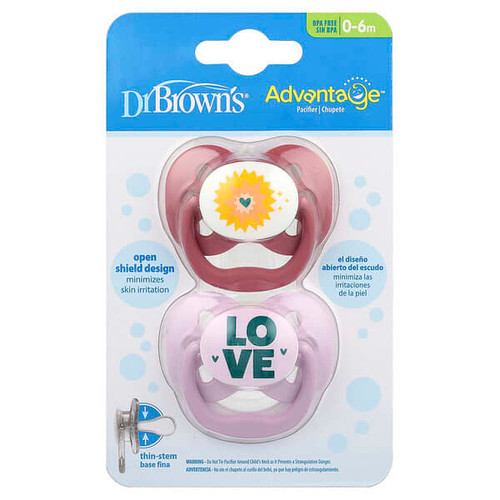 <img alt="Dr. Browns, Advantage Pacifier, 0-6 Months, Lavender, 2 Count" title="Dr. Browns, Advantage Pacifier, 0-6 Months, Lavender, 2 Count,072239316542"