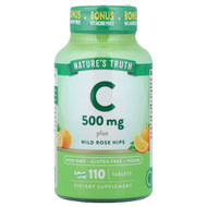 <img alt="Natures Truth, Vitamin C Plus Wild Rose Hips, 110 Tablets" title="Natures Truth, Vitamin C Plus Wild Rose Hips, 110 Tablets,840093106049"
