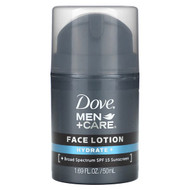 <img alt="Dove, Men + Care, Face Lotion, Hydrate +, SPF 15, 1.69 fl oz (50 ml)" title="Dove, Men + Care, Face Lotion, Hydrate +, SPF 15, 1.69 fl oz (50 ml),011111261303"