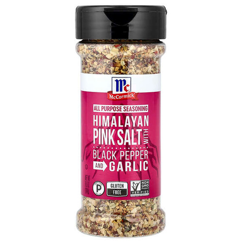 <img alt="McCormick, All Purpose Seasoning, Himalayan Pink Salt with Black Pepper and Garlic, 6.5 oz (184 g)" title="McCormick, All Purpose Seasoning, Himalayan Pink Salt with Black Pepper and Garlic, 6.5 oz (184 g),052100041155"