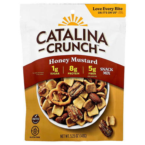 <img alt="Catalina Crunch, Snack Mix, Honey Mustard, 5.25 oz (148 g)" title="Catalina Crunch, Snack Mix, Honey Mustard, 5.25 oz (148 g),850044112074"