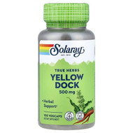 <img alt="Solaray, True Herbs, Yellow Dock, 500 mg, 100 VegCaps" title="Solaray, True Herbs, Yellow Dock, 500 mg, 100 VegCaps,076280017007"