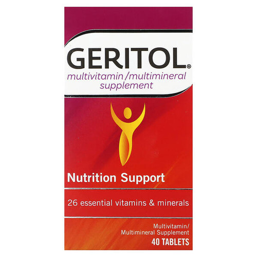 <img alt="Geritol, Multivitamin-Multimineral Supplement, 40 Tablets" title="Geritol, Multivitamin-Multimineral Supplement, 40 Tablets,346017011401"