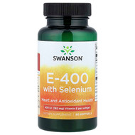 <img alt="Swanson Vitamins, E-400 With Selenium, 90 Softgels" title="Swanson Vitamins, E-400 With Selenium, 90 Softgels,087614020228"