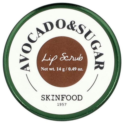 <img alt="SKINFOOD, Lip Scrub, Avocado & Sugar, 0.49 oz (14 g)" title="SKINFOOD, Lip Scrub, Avocado & Sugar, 0.49 oz (14 g),8809032673877"