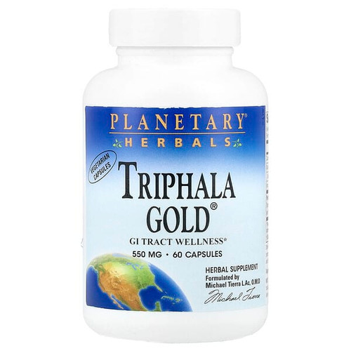 <img alt="Planetary Herbals, Triphala Gold, 60 Capsules" title="Planetary Herbals, Triphala Gold, 60 Capsules,021078107316"