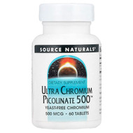 <img alt="Source Naturals, Ultra Chromium Picolinate 500, 500 mcg, 60 Tablets" title="Source Naturals, Ultra Chromium Picolinate 500, 500 mcg, 60 Tablets,021078005155"