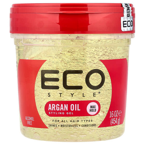 <img alt="Eco Style, Styling Gel, Max Hold, For All Hair Types, Argan Oil, 16 oz (454 g)" title="Eco Style, Styling Gel, Max Hold, For All Hair Types, Argan Oil, 16 oz (454 g),748378003154"