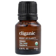 <img alt="Cliganic, Boost of Clarity, Organic Essential Oil, Tea Tree, 0.34 fl oz (10 ml)" title="Cliganic, Boost of Clarity, Organic Essential Oil, Tea Tree, 0.34 fl oz (10 ml),810057560255"
