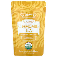 <img alt="Starwest Botanicals, Organic Chamomile Tea, Caffeine Free, 20 Organic Tea Bags, 1.4 oz (30 g)" title="Starwest Botanicals, Organic Chamomile Tea, Caffeine Free, 20 Organic Tea Bags, 1.4 oz (30 g),767963175663"