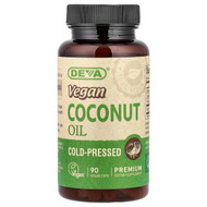 <img alt="Deva, Vegan Coconut Oil, Cold-Pressed, 90 Vegan Caps (500 mg per Capsule)" title="Deva, Vegan Coconut Oil, Cold-Pressed, 90 Vegan Caps (500 mg per Capsule),895634000478"
