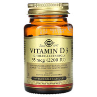 <img alt="Solgar, Vitamin D3, 55 mcg (2,200 IU), 50 Vegetable Capsules" title="Solgar, Vitamin D3, 55 mcg (2,200 IU), 50 Vegetable Capsules,033984033160"
