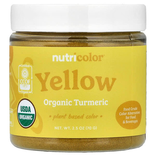 <img alt="Nutricost, Nutricolor Yellow Organic Turmeric, 2.5 oz (70 g)" title="Nutricost, Nutricolor Yellow Organic Turmeric, 2.5 oz (70 g),810139574804"