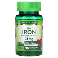 <img alt="Natures Truth, Easy Iron, 28 mg, 90 Quick Release Capsules" title="Natures Truth, Easy Iron, 28 mg, 90 Quick Release Capsules,840093105844"
